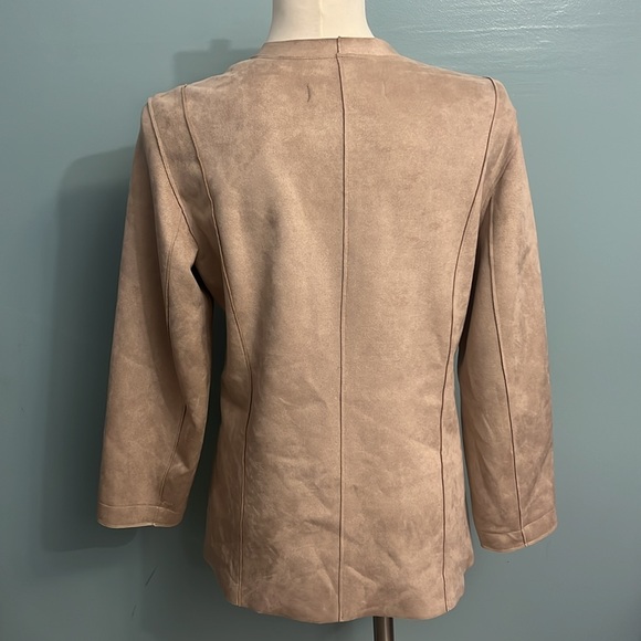 ZARA BASIC women’s brown lightweight jacket US extra large - Picture 4 of 16